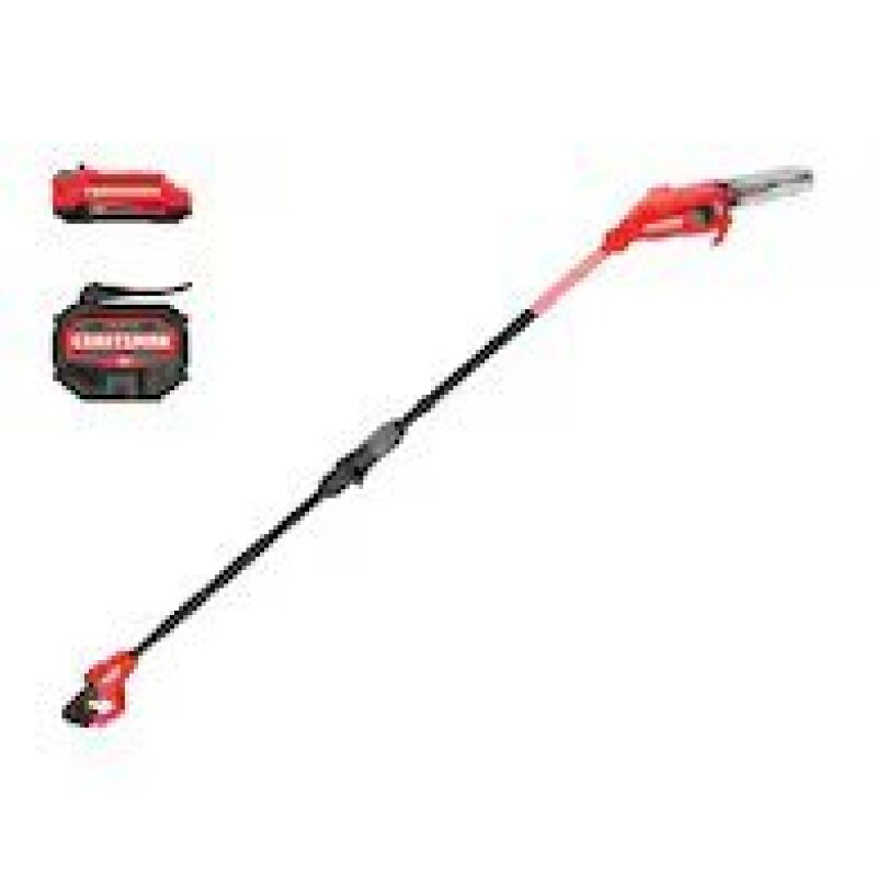 Craftsman V20 Brushless RP 20V Max 8-in 2 Ah Battery Pole Saw - Superior Efficiency & Power