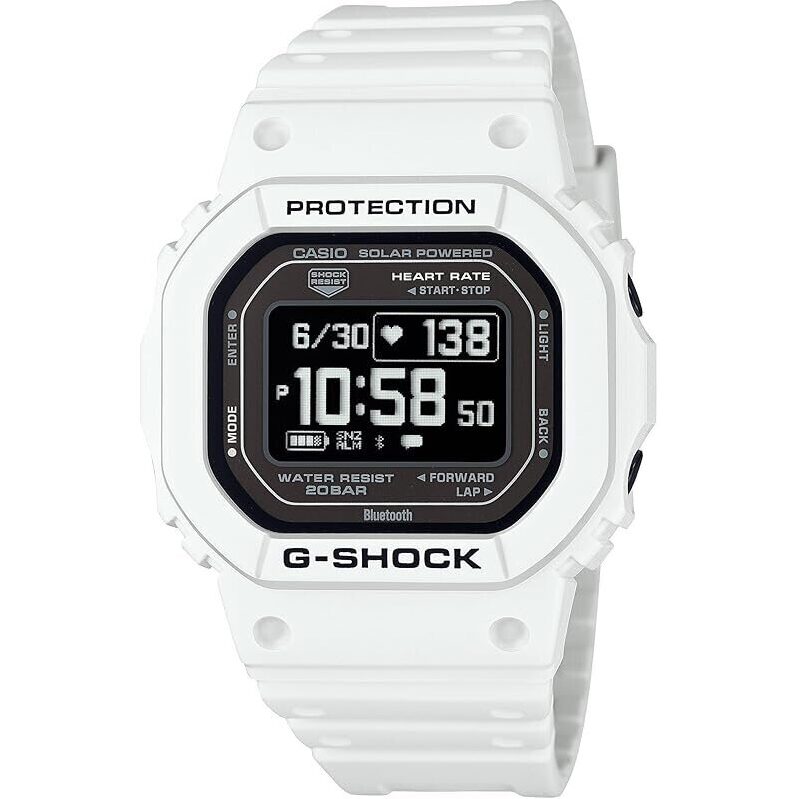 Casio Mens G-Shock Move DW-H5600 Solar Powered Heart Rate Watch