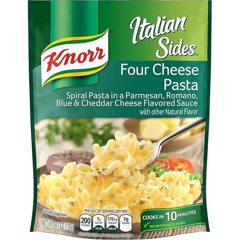 Quick and Delicious Four Cheese Pasta Side Dish by Knorr