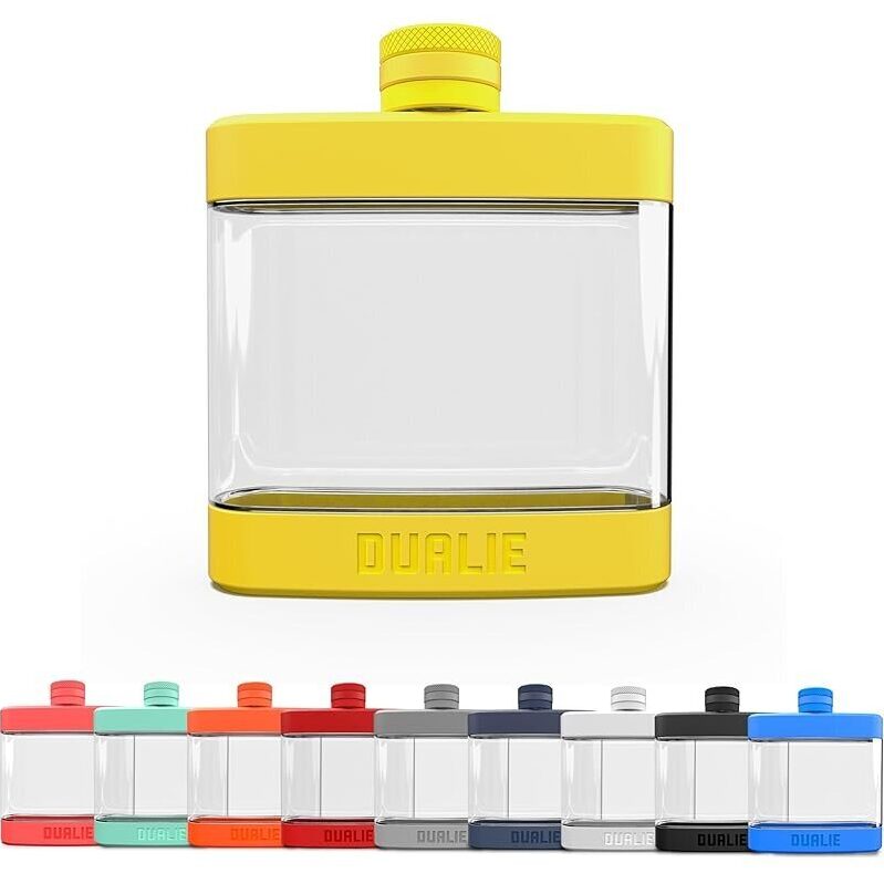 Durable 6oz Hip Flask for Liquor - Perfect for Outdoor Adventures