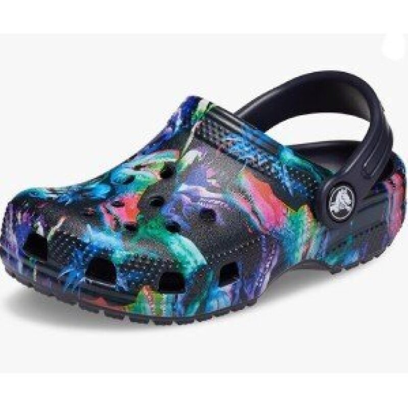 Boys' Classic Monster Print Clogs - Colorful and Durable Footwear