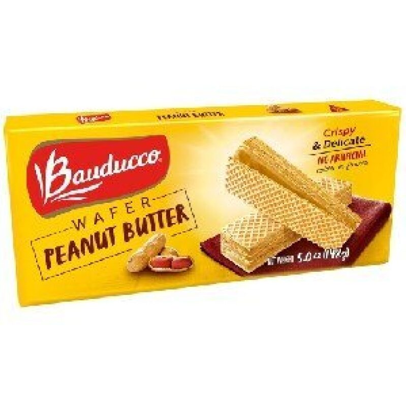 Crispy Peanut Butter Wafer Crackers - Tasty Snack