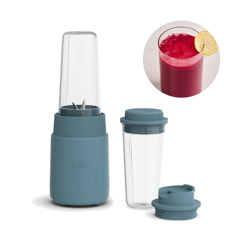 Bella 6-Pcs Portable Rocket Blender: Effortlessly Smooth Blends