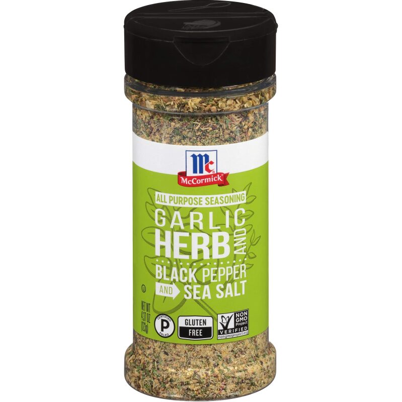 McCormick Garlic, Herb, Black Pepper & Sea Salt Seasoning - 6pk