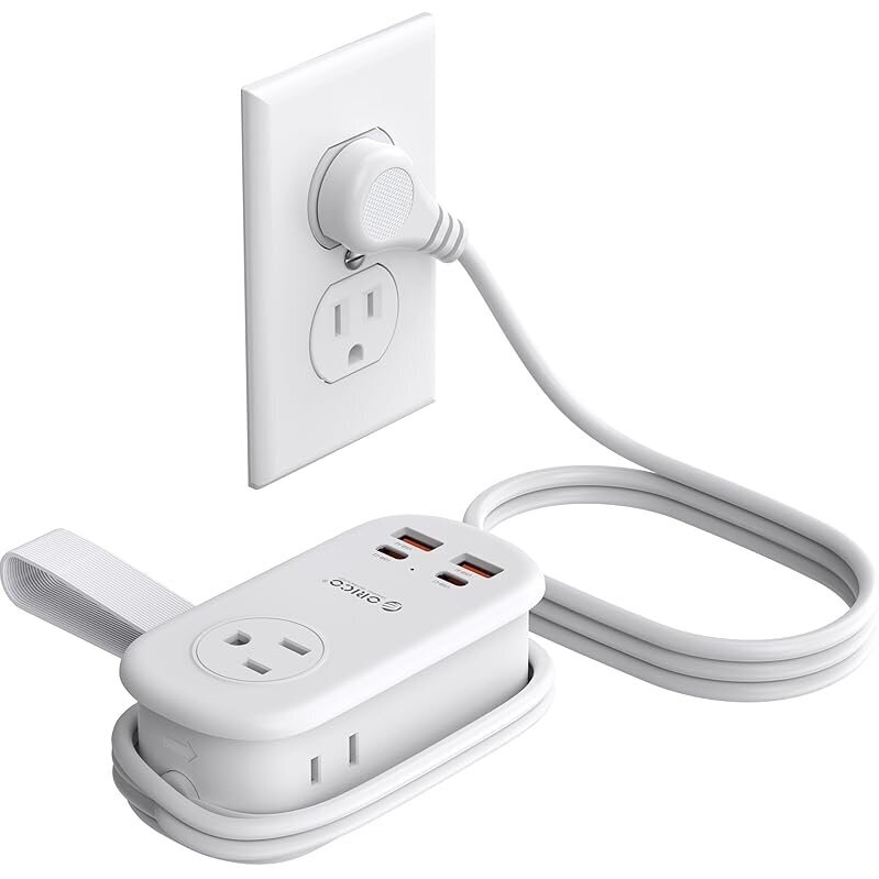 ORICO 65W GaN Travel Power Strip with 7-in-1 Charging Ports - Fast Charging for All Devices