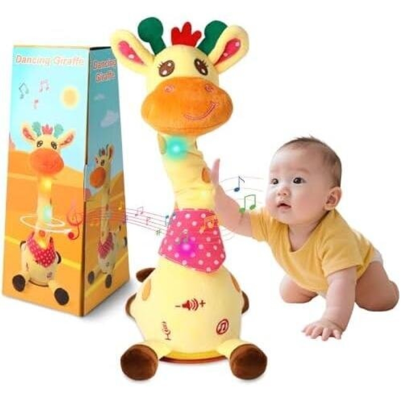 Interactive Talking and Dancing Giraffe Toy - 54% Off