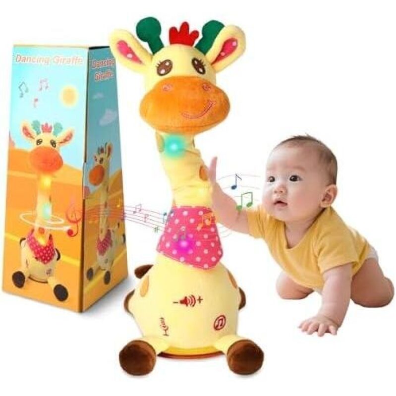 Interactive Talking and Dancing Giraffe Toy - 54% Off