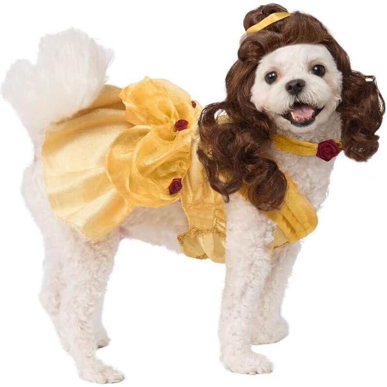 Officially Licensed Belle Pet Costume for Small Dogs
