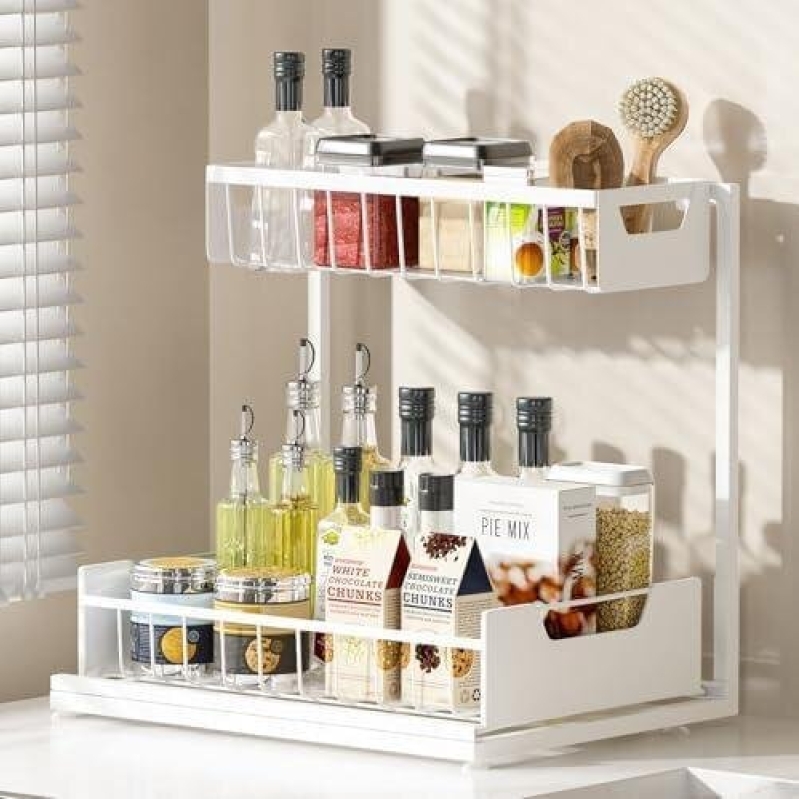 Maximize Kitchen Efficiency with CeeTug Under-Sink Storage Organizer - 50% Discount