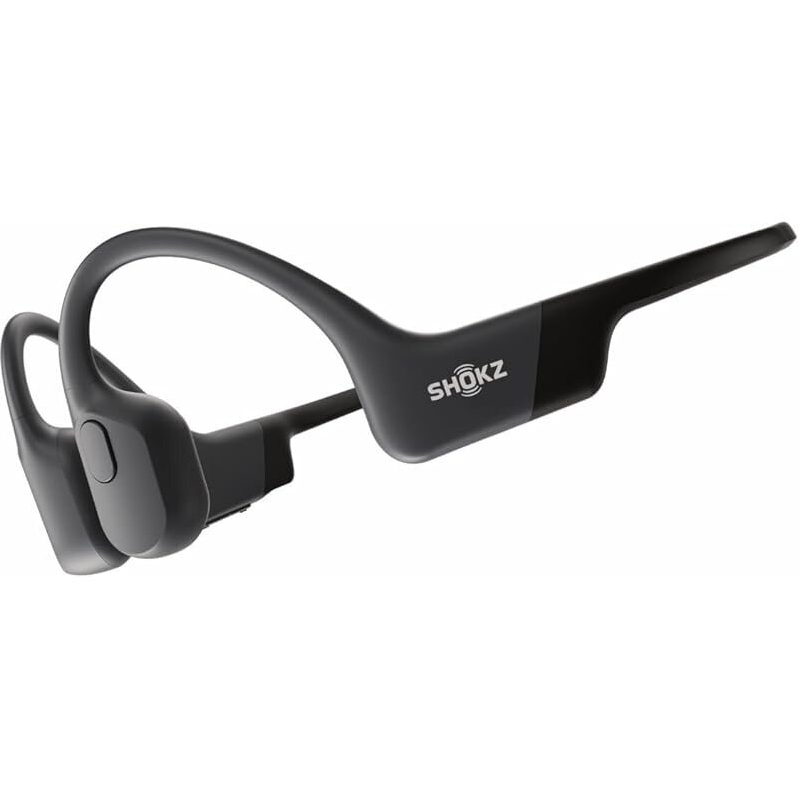 Shokz OpenRun Open-Ear Bluetooth Bone Conduction Headphones - Comfortable Workout Companion