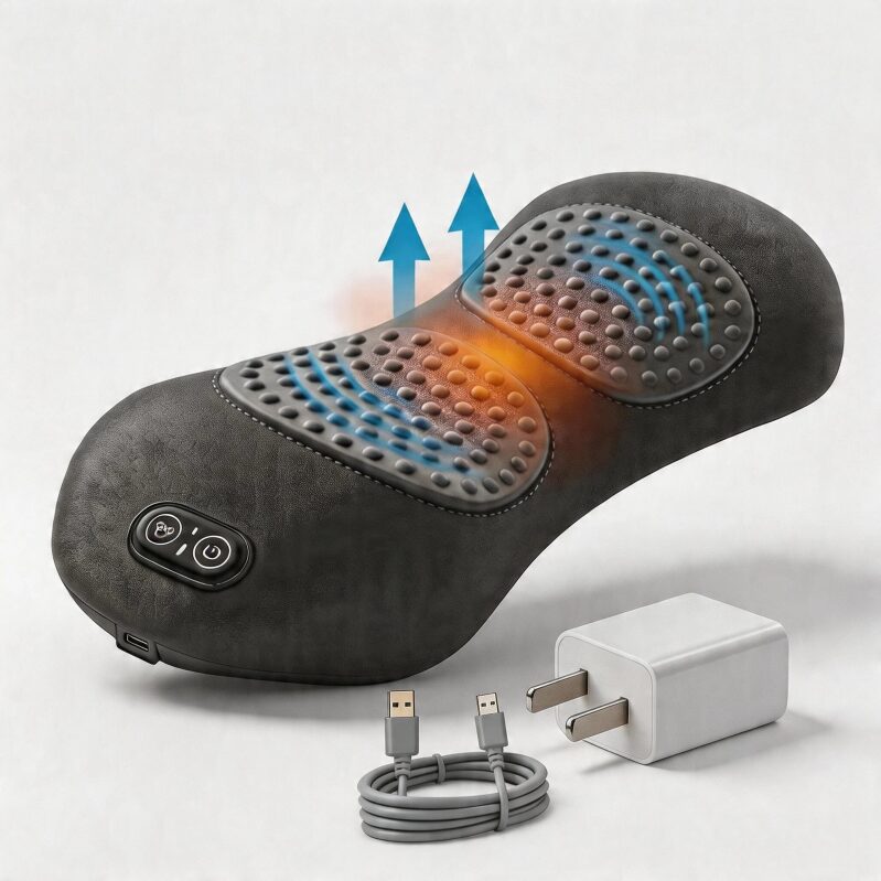 Louqibine Triple Fusion Back Massager - Ultimate Comfort and Relief