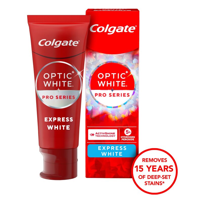 Colgate Optic White Pro Series Express White Toothpaste - Fast Whitening