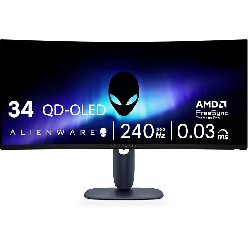 Alienware AW3425DW 34-inch Gaming Monitor - Superior Speed and Design