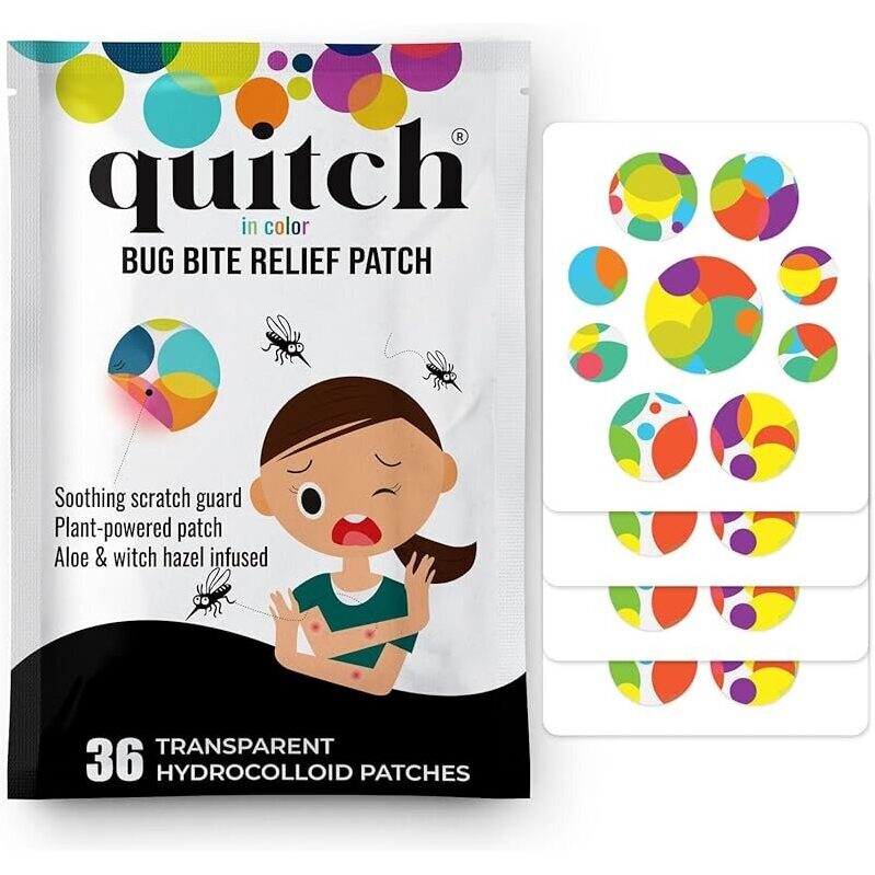 Quitch Bug Bite Relief Patch - Soothing Scratch Guard