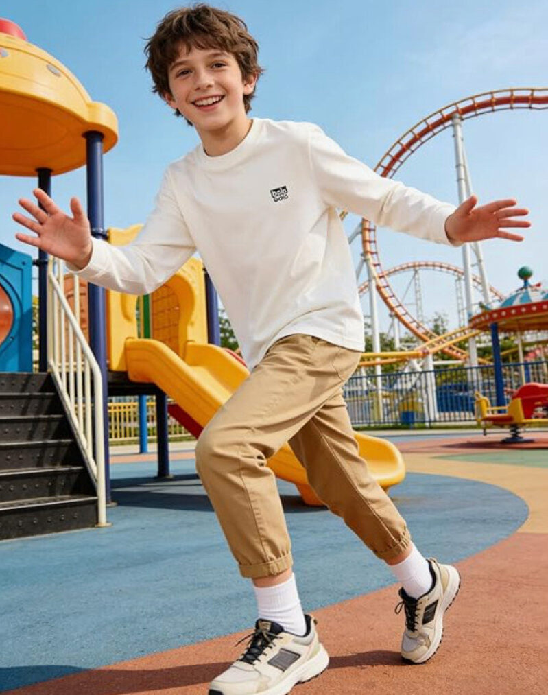 Affordable and Comfortable Children's Long-Sleeve T-Shirt by Balabala