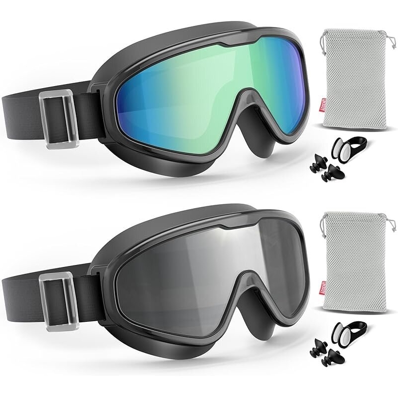 Aegend Kids Swim Goggles - No Leaking, Full Protection