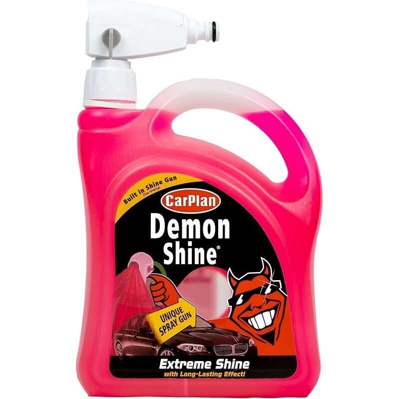 CarPlan Demon Shine 68oz with Spray Gun - Unmatched Car Shine