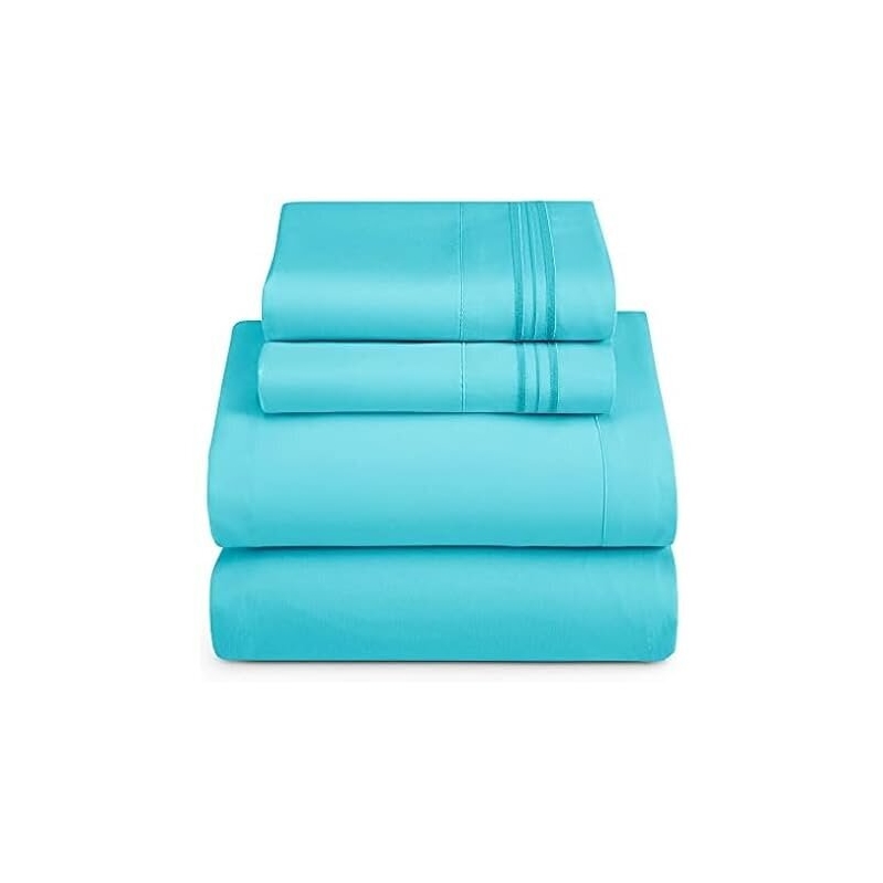 Hearth & Harbor Split King Size 5 Piece Bed Sheet Set - Ultimate Comfort