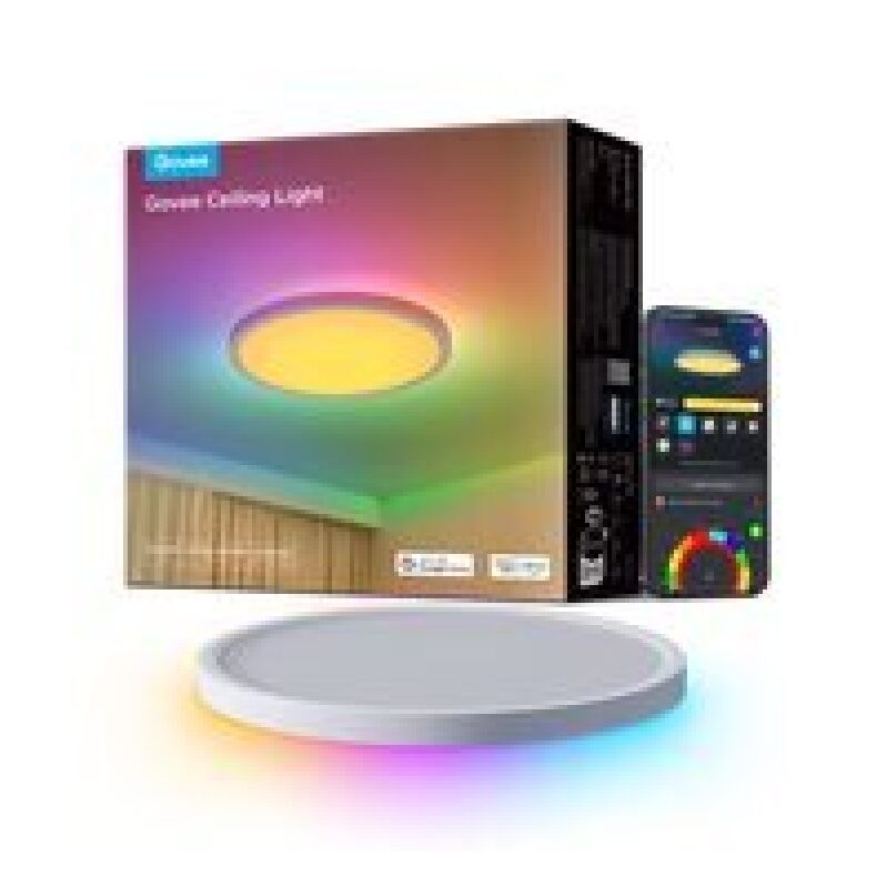 Govee 12-in Smart Ceiling Light - Versatile RGB+WW Lighting