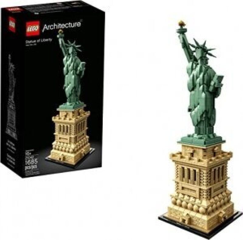 LEGO Architecture Statue of Liberty 21042 Building Kit on Sale - Build Iconic NYC Landmark