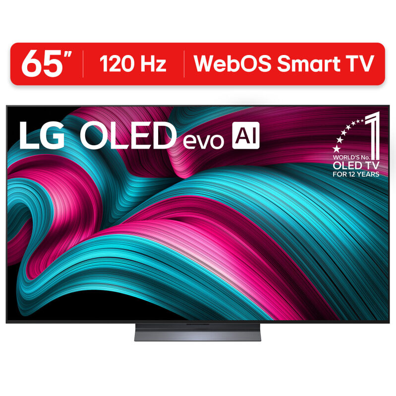 LG OLED65C5PUA 65-Inch OLED Evo AI 4K Smart TV for Stunning Visuals