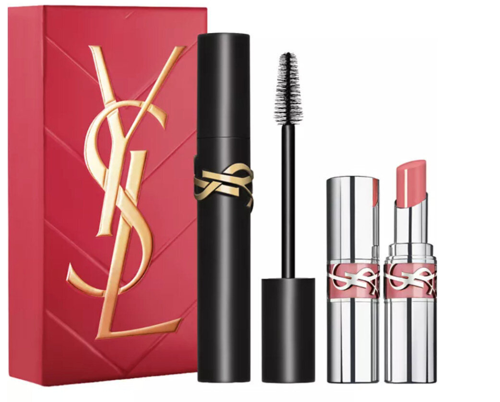 Yves Saint Laurent Lash Clash & Loveshine Lipstick Gift Set
