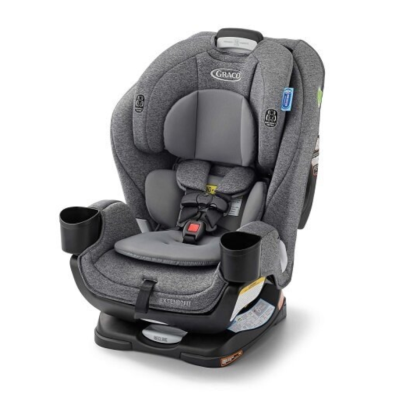 Graco Extend2Fit 3-in-1 Convertible Car Seat: Rear-Facing, Forward-Facing, Booster