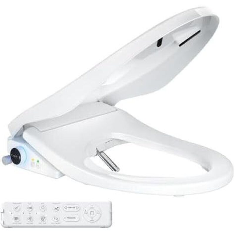 Electric Toilet Seat with Heating and Cleaning - 52% Off