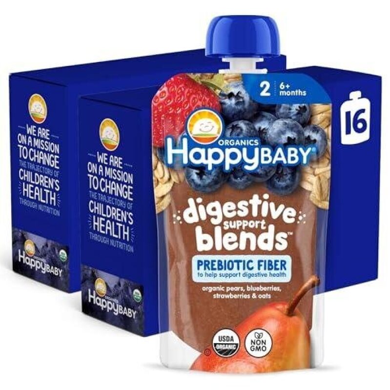 Happy Baby Organic Digestive Support Blends - 47% OFF
