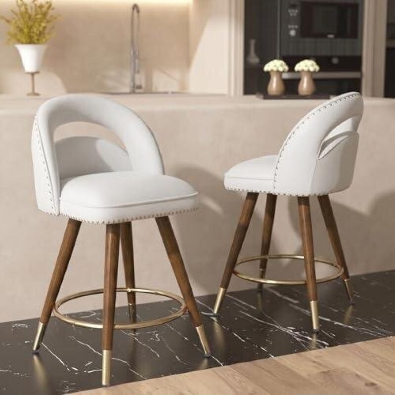 GYI Bar Stool Set (2) - Elegant and Durable Design