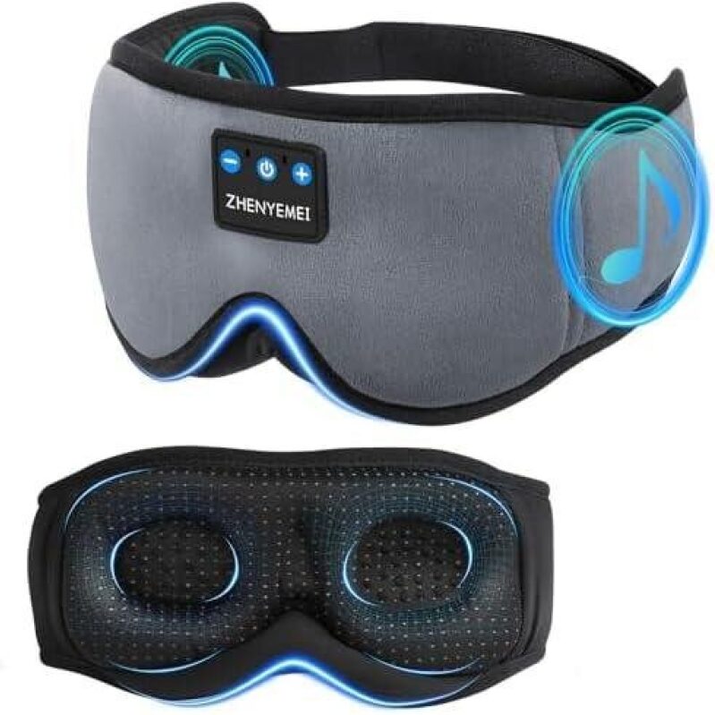 Wireless Bluetooth Sleep Eye Mask with 3D Sound - 56% OFF