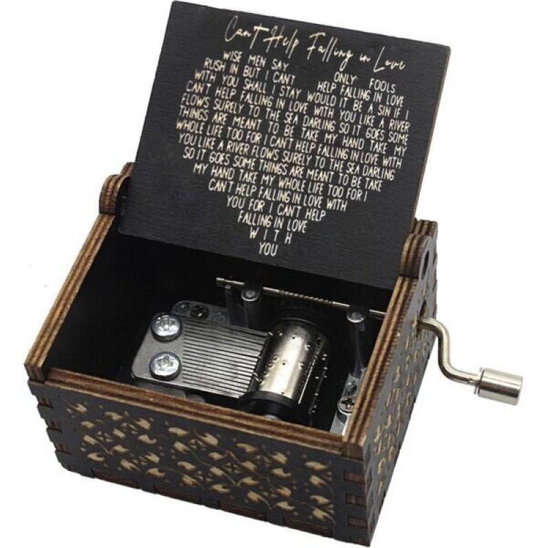 Aokely Can’t Help Falling in Love Music Box - Ideal Gift for Valentine’s, Birthdays, Christmas