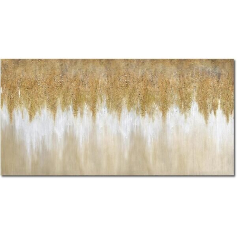 Elevate Your Space with Gold Abstract Wall Art - 46% Off
