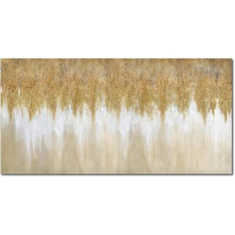 Elevate Your Space with Gold Abstract Wall Art - 46% Off