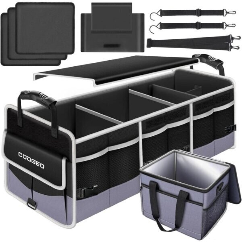 Portable Leak Proof Cooler Bag with Collapsible Car Trunk Organizer - 30% Off