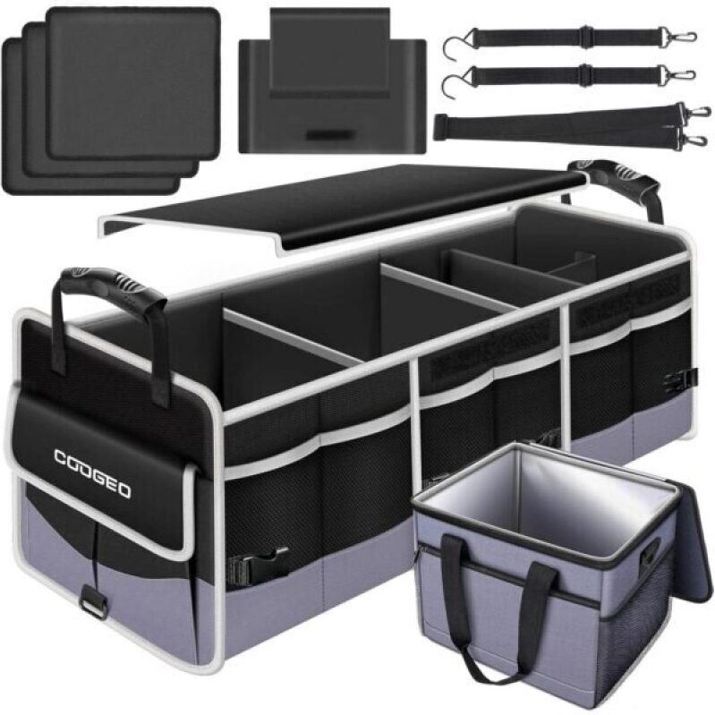 Portable Leak Proof Cooler Bag with Collapsible Car Trunk Organizer - 30% Off