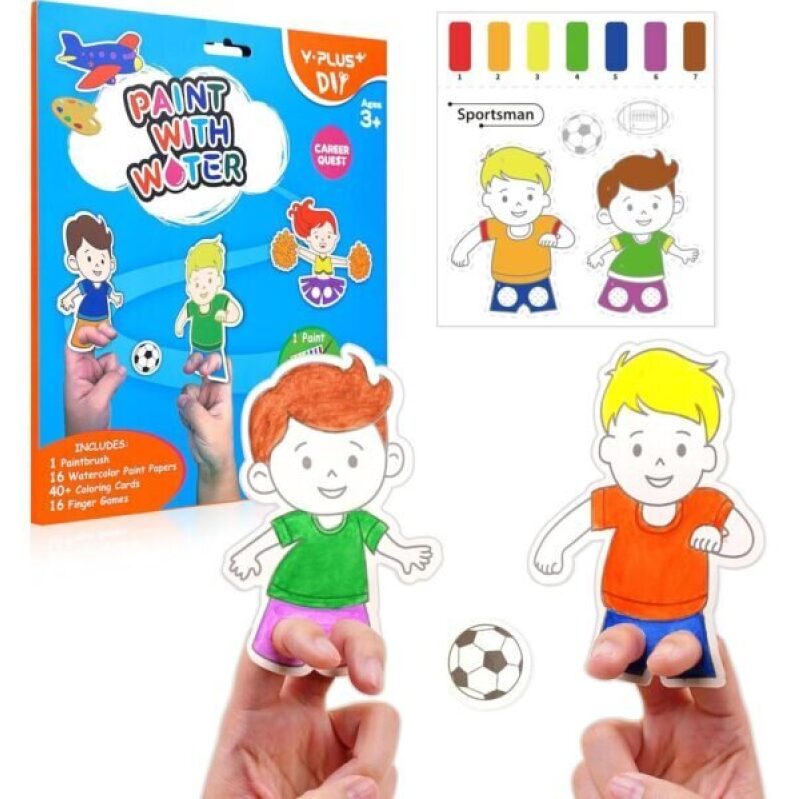 Paint with Water Books for Toddlers - Funny Careers