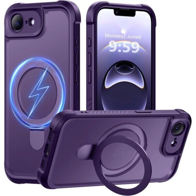 Military Grade iPhone 17e & 16e Case with Magsafe Stand