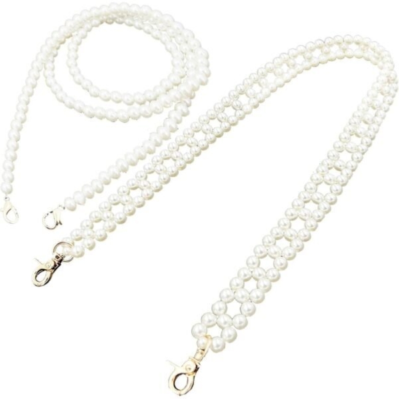 Vintage Evening Pearl Beads Necklace Set - Elegant and Classic for Any Occasion