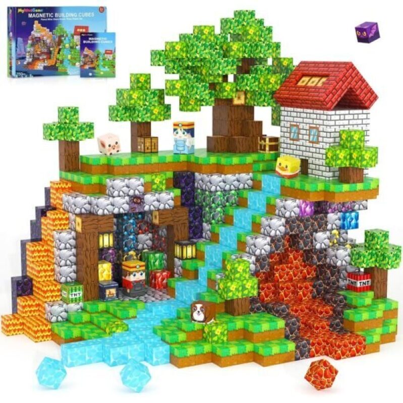150PCS Magnetic Blocks for Kids - Educational Building Toys