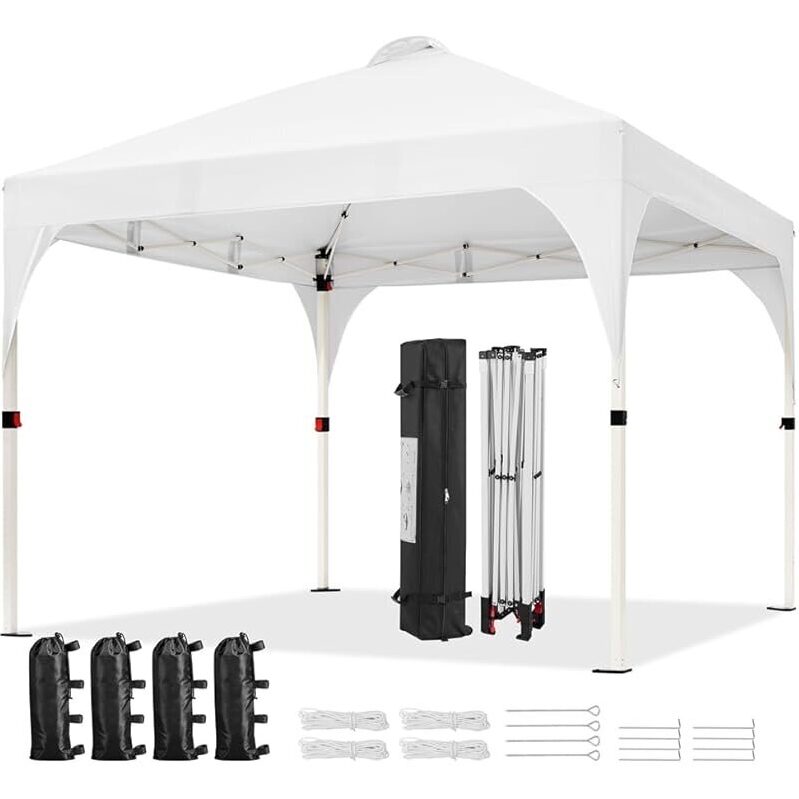 Versatile 10x10 Pop Up Canopy Tent with Vent - Durable Outdoor Shelter