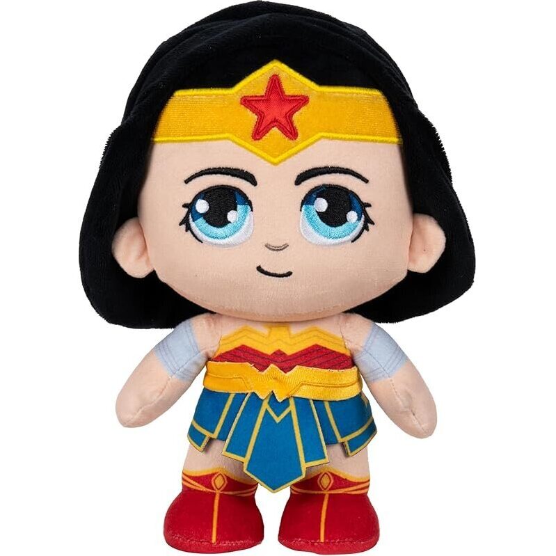 DC Wonder Woman Plush 8-Inch - Ultra-Soft and Collectible