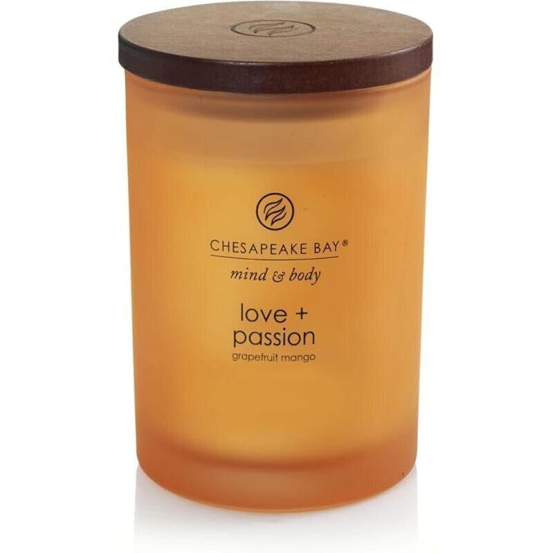 Chesapeake Bay Love + Passion Scented Candle - Mood-Enhancing Aroma