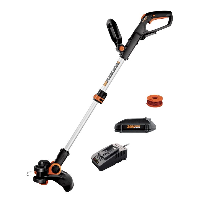 Worx WG163.8 GT 3.0 20V PowerShare String Trimmer & Edger - 2-in-1 Tool