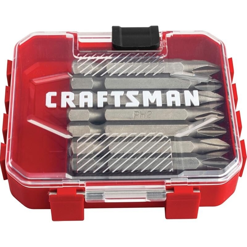 15-Piece CRAFTSMAN 2-in-1 Phillips Screwdriver Bit Set - Durable and Precise