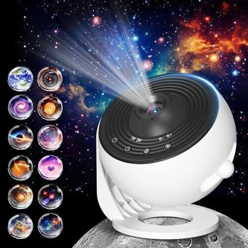Professional 12-in-1 HD Rotating Star Projector - 50% OFF
