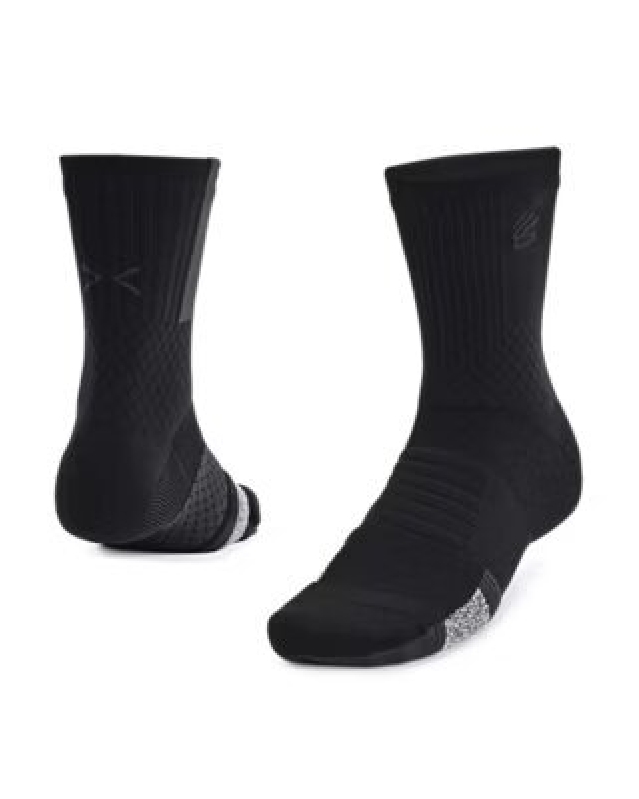 Under Armour Curry ArmourDry Playmaker Mid-Crew Socks - Performance, Style, Comfort