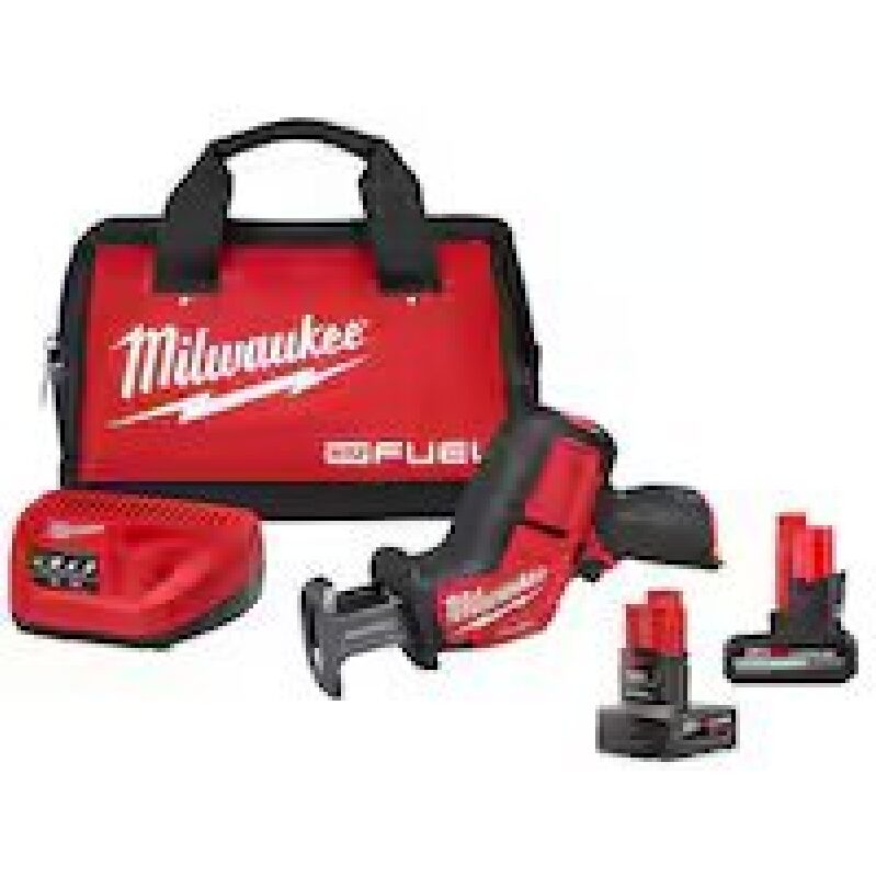 Milwaukee M12 FUEL 12V HACKZALL Reciprocating Saw Kit w/Battery