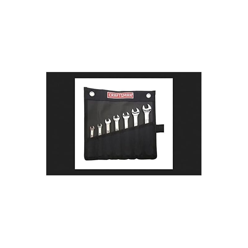 CRAFTSMAN 7-Piece SAE Wrench Set with Pouch - High-Quality, Reliable Tool Set