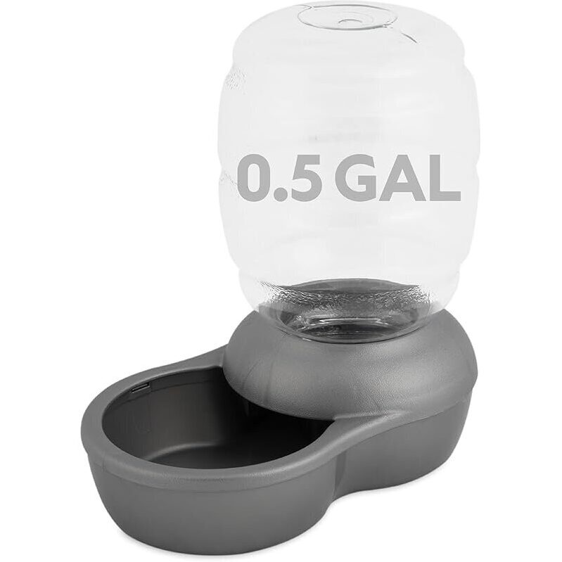 Petmate Replendish Automatic Gravity Waterer 0.5-Gallon - Ideal for Busy Pet Owners
